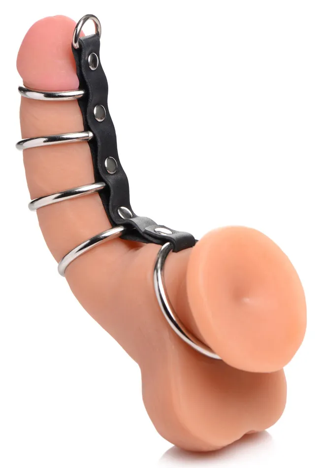 XR Brands Strict Cock Gear Gates of Hell Chastity Device Black Anal XR Brands Strict Cock Gear Gates of Hell Chastity Device Black Anal